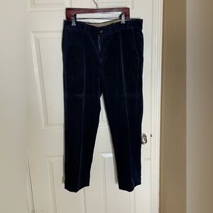 Vintage Polo by Ralph Lauren Courduroy Preston Pants Men 34x32 Navy​​​​​​​​​​​​